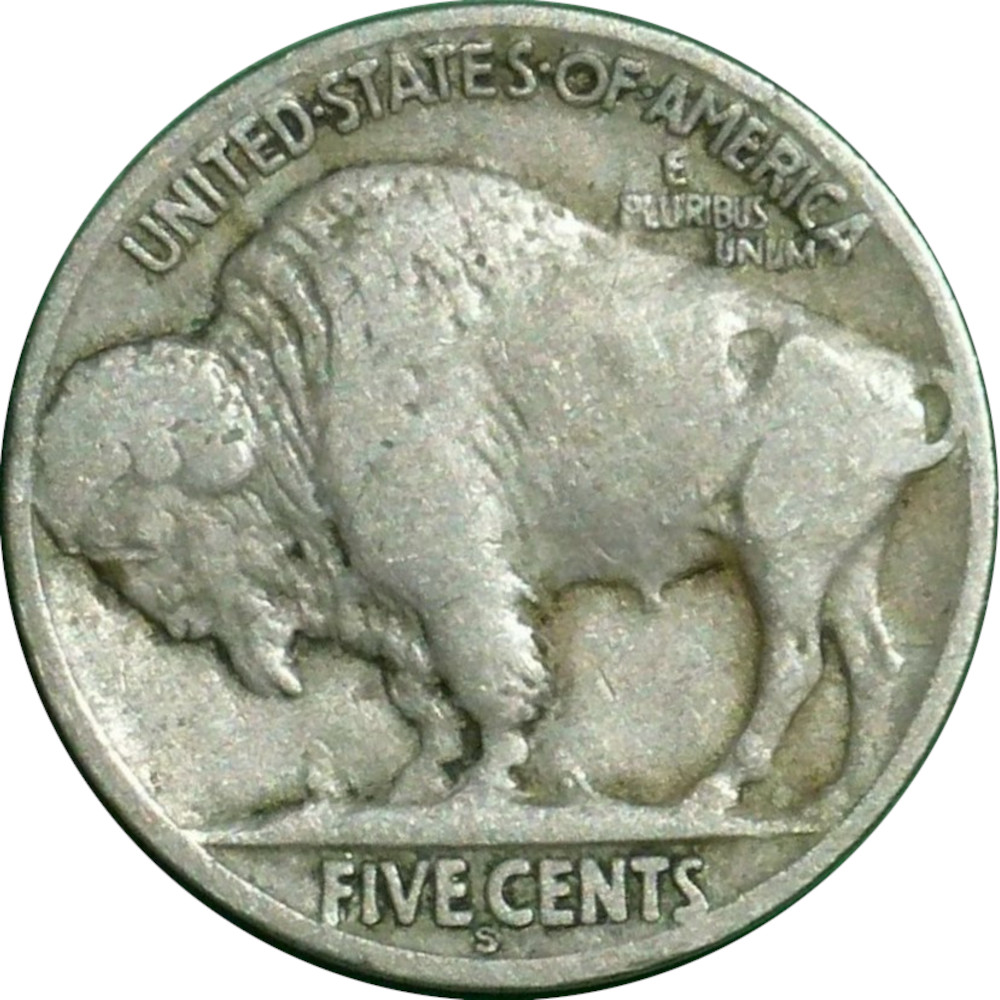 1923-S-5c-Buffalo-Nickel-#3
